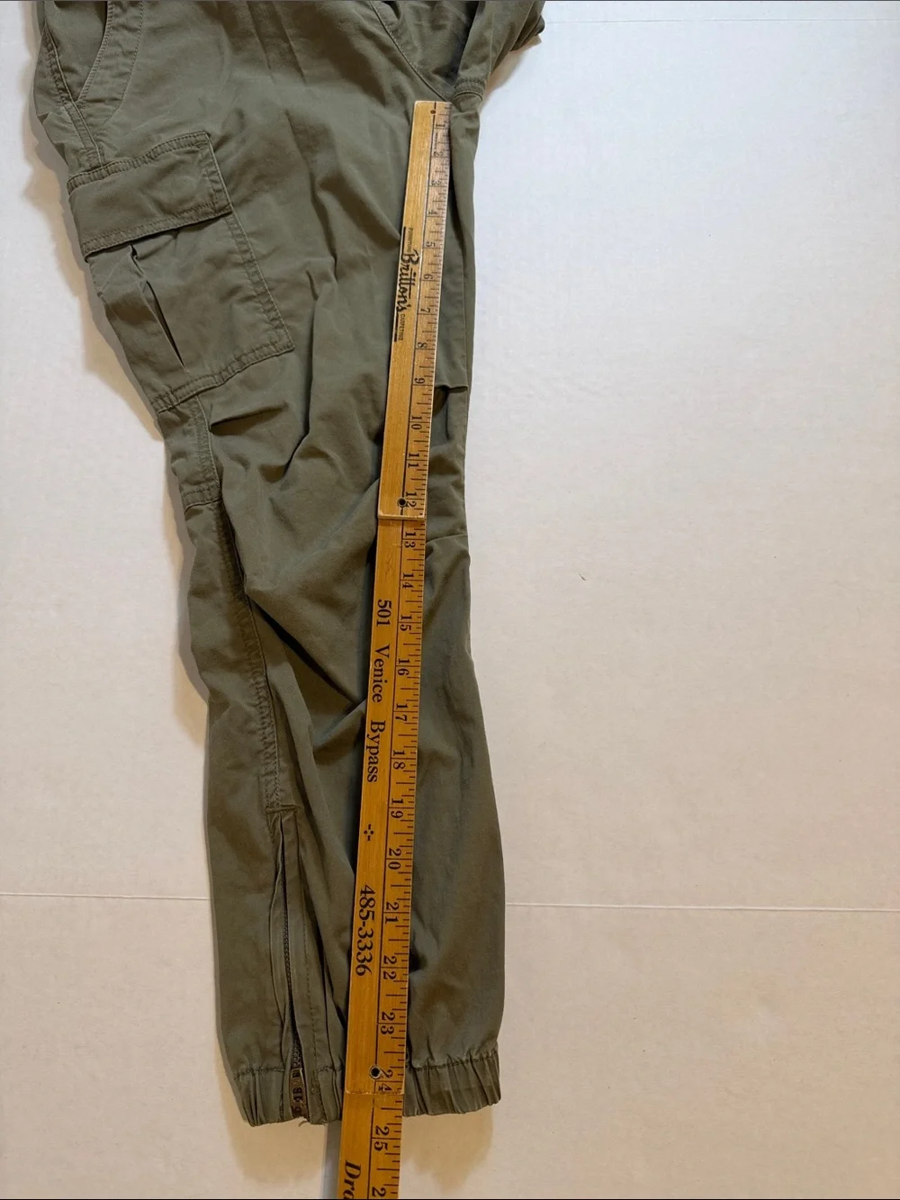 Polo Ralph Lauren Cargo Jogger Pants Ankle Zip